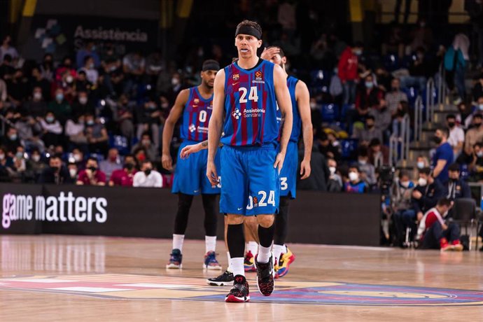 Archivo - Kyle Kuric con el FC Barcelona