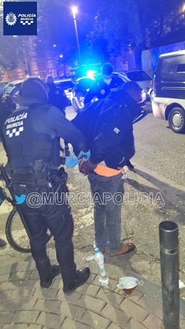 Presunto autor del incendio