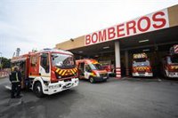 Heridas cuatro personas que quedaron atrapadas tras una colisión frontal entre dos vehículos en Almería