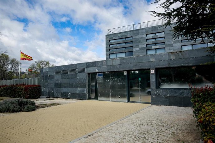 Archivo - Uno de los tres centros habilitados para refugiados de Ucrania, a 8 de marzo de 2022, en Pozuelo de Alarcón, Madrid (España). 