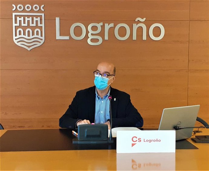 El portavoz del Grupo Municipal Ciudadanos, Ignacio Tricio,