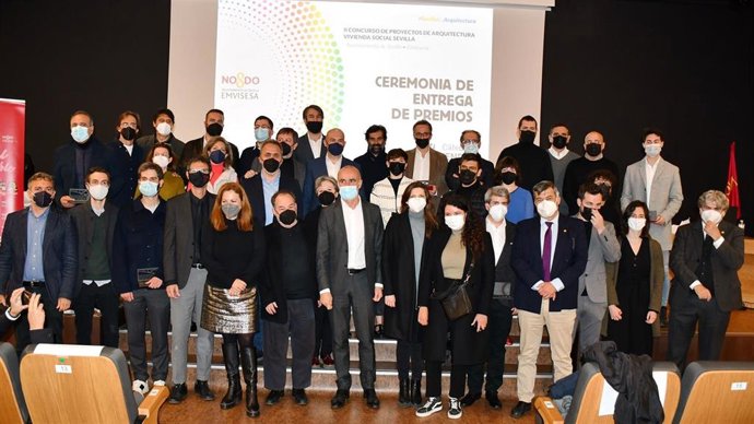 Presentación de los premios del II Concurso de Arquitectura de Emvisesa