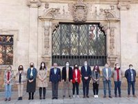 El alcalde de Palma muestra su rechazo "a la guerra de Putin" tras los cinco minutos de silencio en apoyo a Ucrania