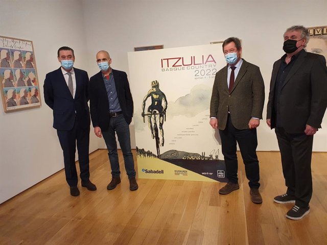 Ezkerretik eskuinera: Miguel Zugaza, Javier De Isusi, Bingen Zupiria eta Julian Eraso