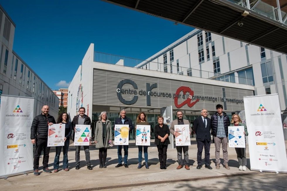 La URV presenta un proyecto de divulgación científica sobre 'castells'
