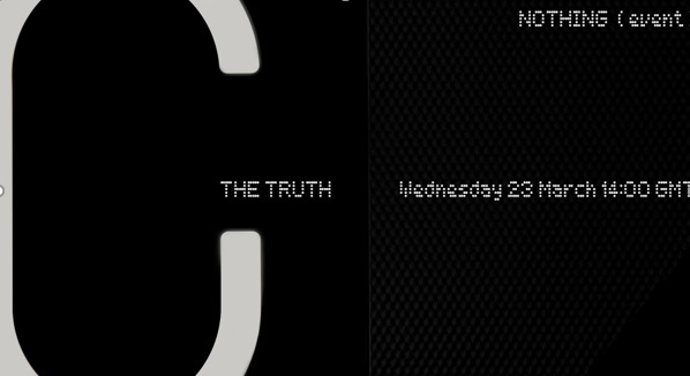 Anuncio de Keynote de Nothing