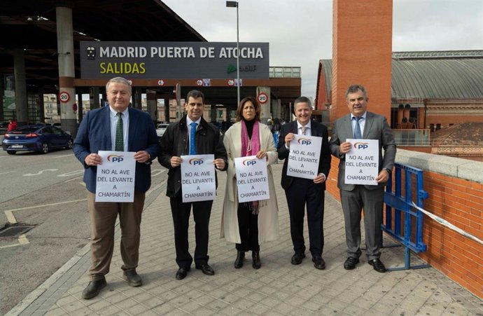 El PP rechaza el cambio de Atocha a Chamartín de los trenes que llegan desde la Región de Murcia a Madrid