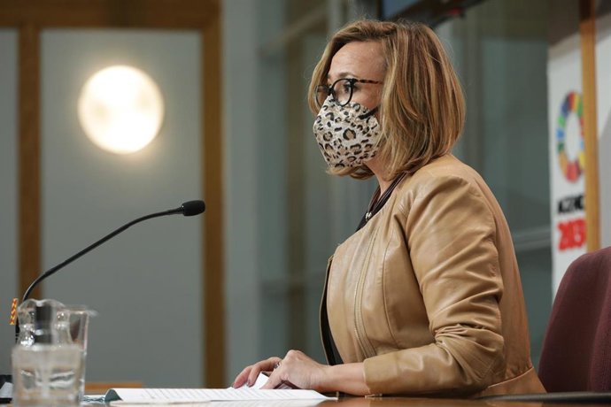 Mayte Pérez es la consejera de Presidencia del Gobierno de Aragón.