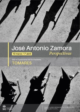 Cartel anunciador de la exposición 'Perspectivas'.