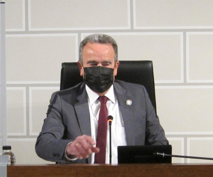 El presidente de la Diputación de Zaragoza, Juan Antonio Sánchez Quero.