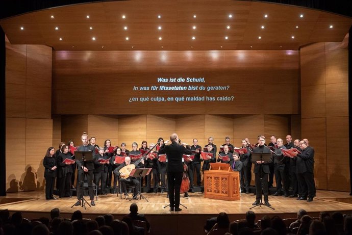 Archivo - Actuación del Coro de la Sociedad Musical de Sevilla.