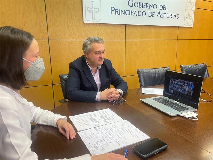 La consejera Melania Álvarez durante la Conferencia Sectorial de Vivienda