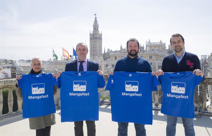 Presentación de la edición del Mangafest para 2022 en Sevilla.