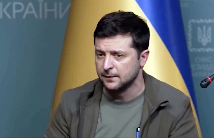 El president d'Ucrana, Volodímir Zelenski