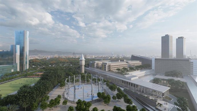 Imagen del futuro Hospital del Mar