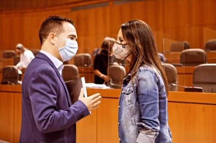 Jesús Guerrero y Esther Peirat (PAR).