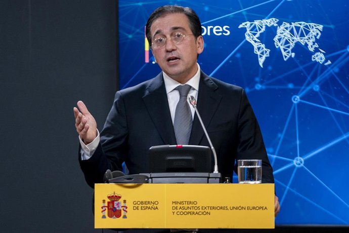 El ministro de Asuntos Exteriores, Unión Europea y Cooperación, José Manuel Albares