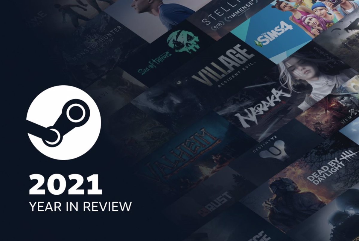 Steam closed 2021 with 132 million active players per month and exceeding the global figures of the previous year