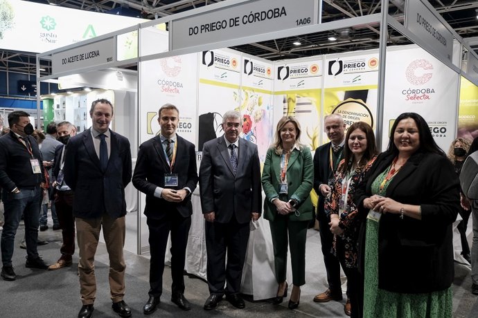 Estand andaluz en la IX edición de la World Olive Oil Exhibition
