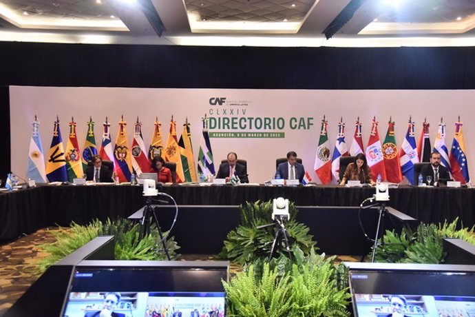Archivo - La vigésima reunión de la asamblea extraordinaria de accionistas de CAF, el banco de desarrollo de América Latina