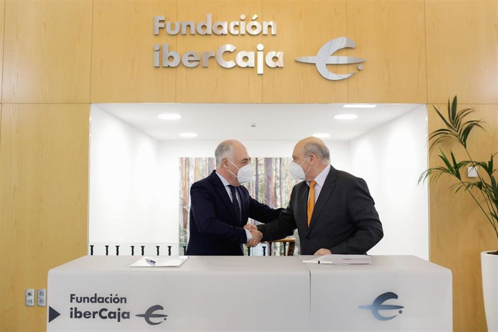Renovación del convenio de Fundación Ibercaja y Grupo San Valero.
