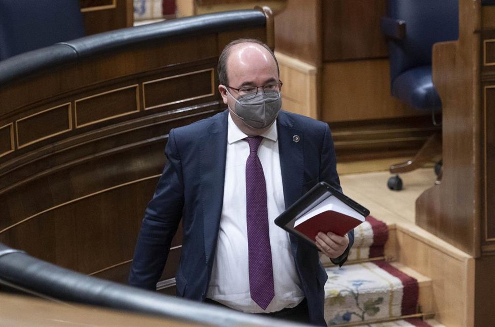 El ministro de Cultura y Deporte del Gobierno, Miquel Iceta