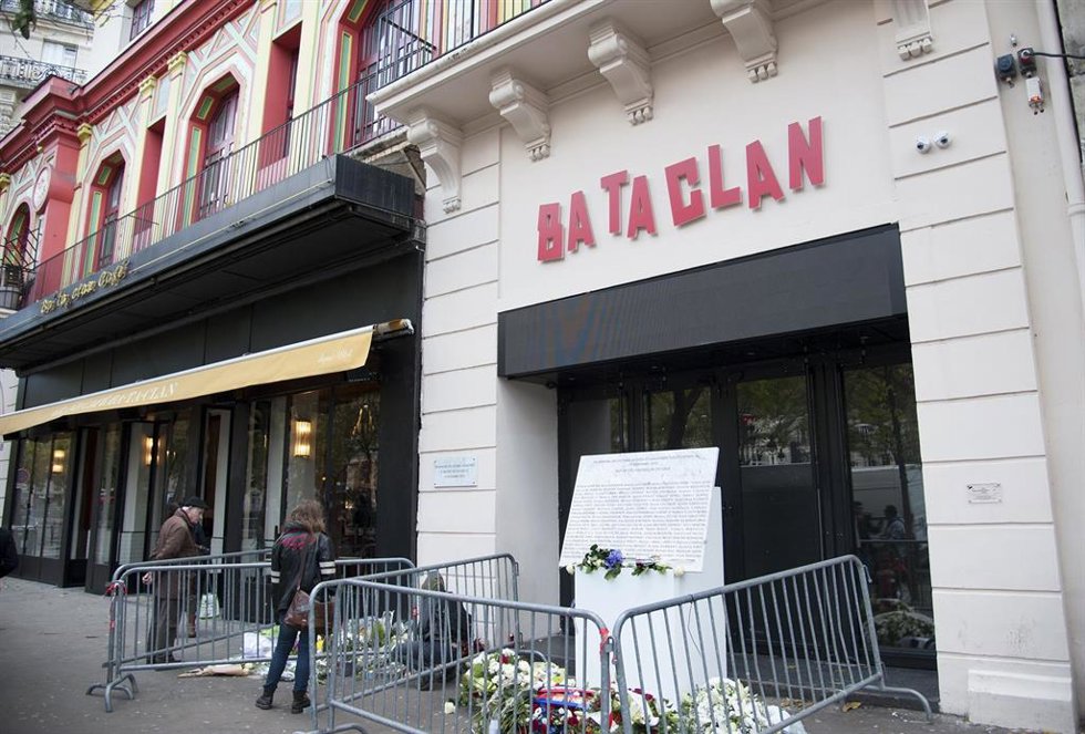 Sala de conciertos Bataclan, en París.