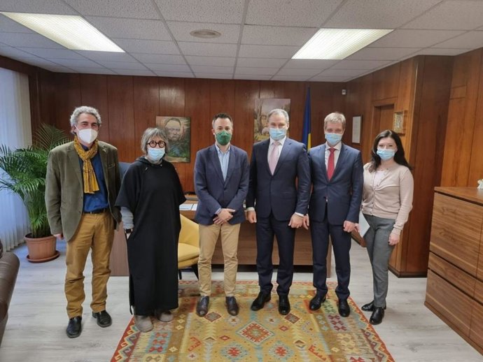 La conselleria de Derechos Sociales, en una reunión con el cónsul general de Ucrania en Barcelona