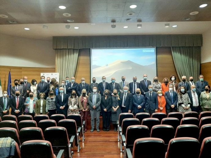 Acto con los fiscales provinciales en Málaga