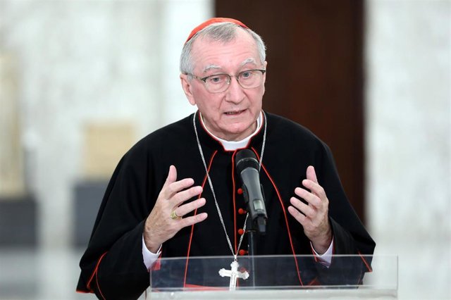 Archivo - El secretario de Estado vaticano, Pietro Parolin