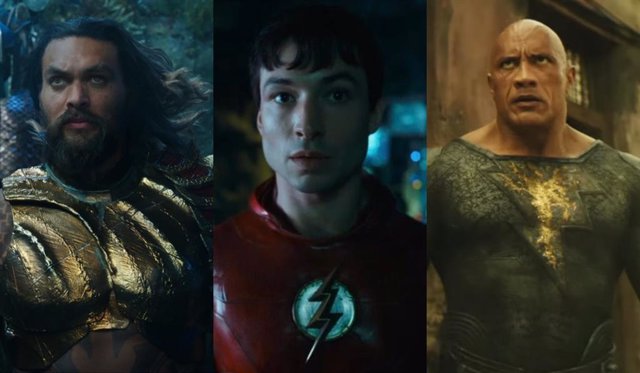 Aquaman 2, The Flash y Black Adam retrasan su estreno en cines