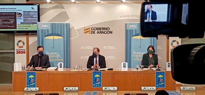Presentación de la Memoria anual de Consumo Aragón.
