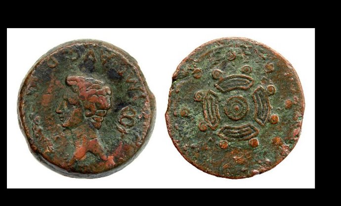 El ejemplar del 'Sestercio de Augusto' que se quiere declarar como Bien de Interés Cultural