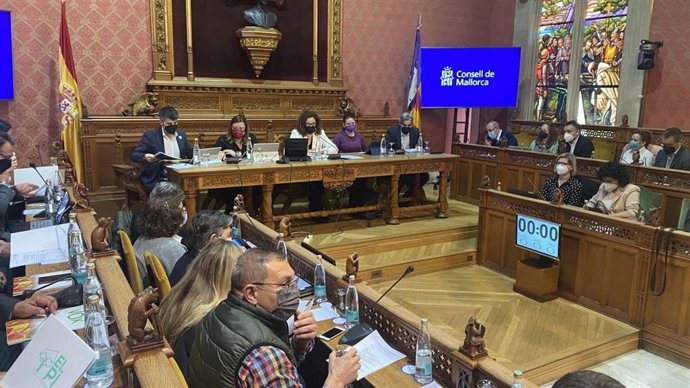Pleno del Consell de Mallorca del 10 de marzo de 2022