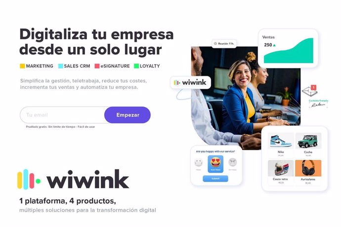 Wiwink, la única plataforma de transformación digital
