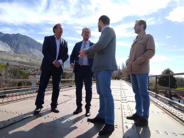 Visita del delegado de Turismo de la Junta, Gustavo Rodríguez, a Dúrcal