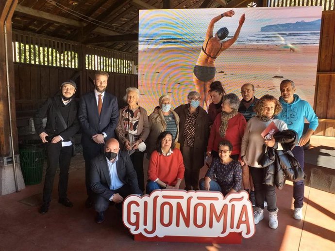 Presentacón de la campaña turística 'Gijonomía', en el Museo del Pueblo de Asturias