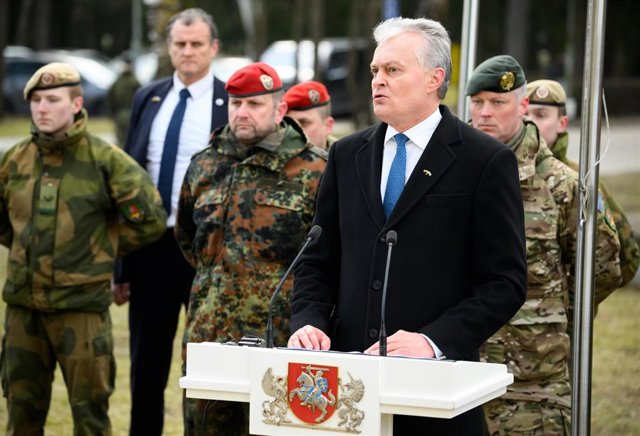 El presidente lituano, Gitanas Nauseda.