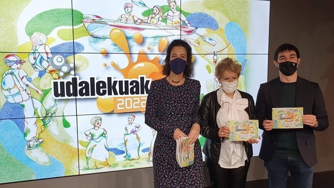 Imagen de la presentación de "Udalekuak 2022".