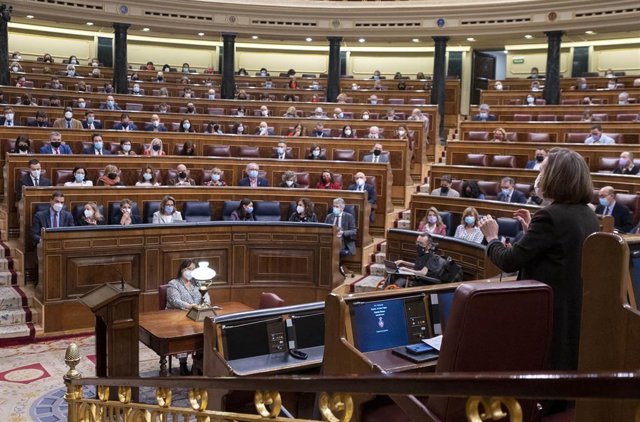 Imagen del hemiciclo desde la bancada del PP