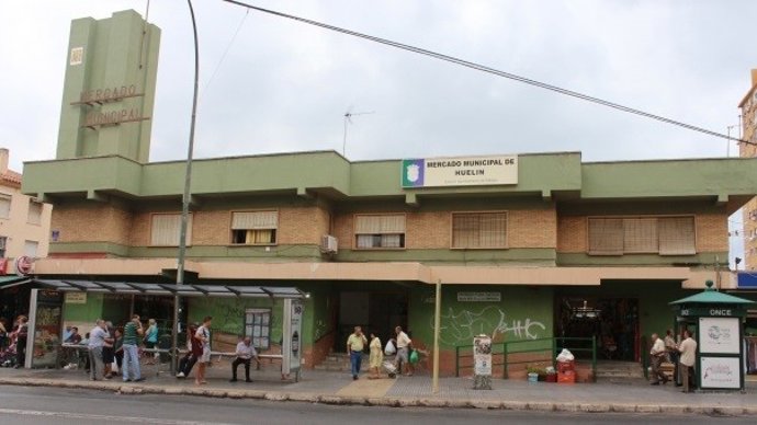 Mercado de Huelin de Málaga capital en una imagen de archivo
