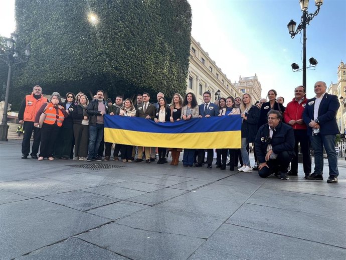 Cs ha presentado este jueves en Sevilla su propuesta de declaración institucional de condena unánime.