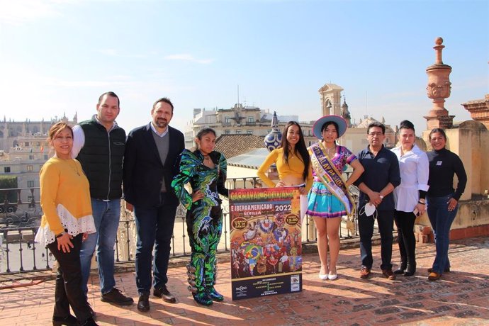Presentación de la VI edición del Carnaval Boliviano e Iberoamericano.