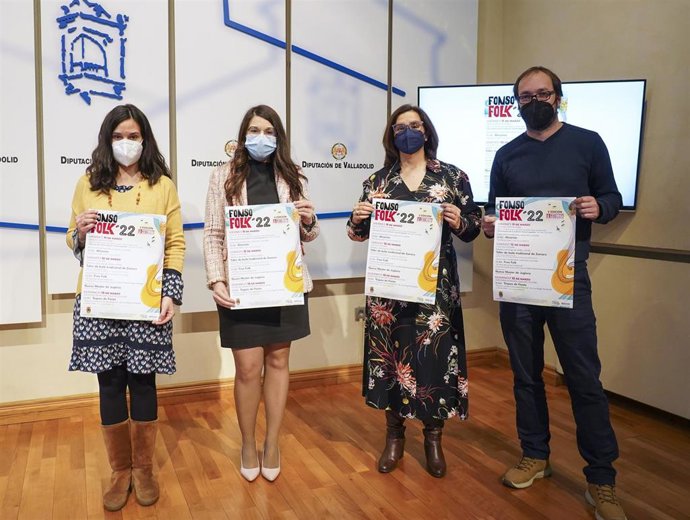 La Diputación de Valladolid presenta el V Festival Fonsofolk que se celebra en La Cistérniga este fin de semana.