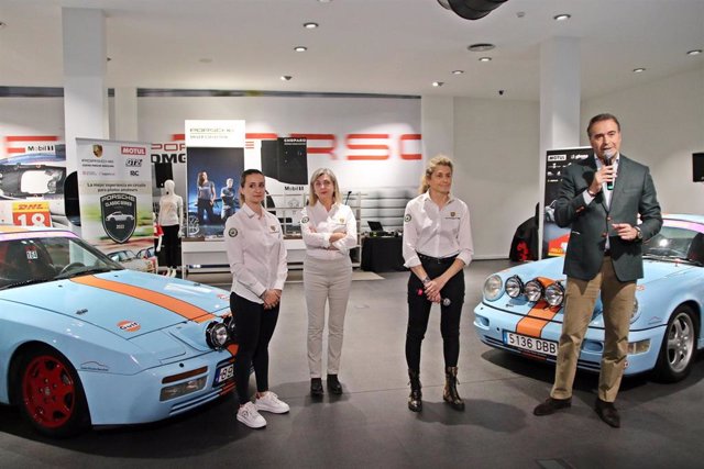 Centro Porsche Barcelona presenta su equipo femenino para el Rally Costa Brava.
