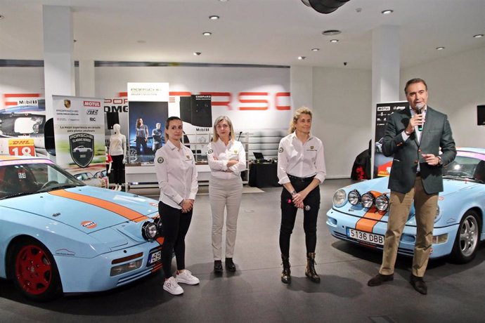 Centro Porsche Barcelona presenta su equipo femenino para el Rally Costa Brava.