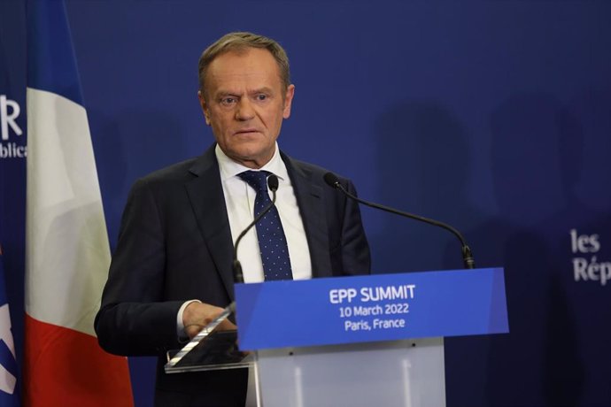 Presidente del Partido Popular Europeo,Donald Tusk.  