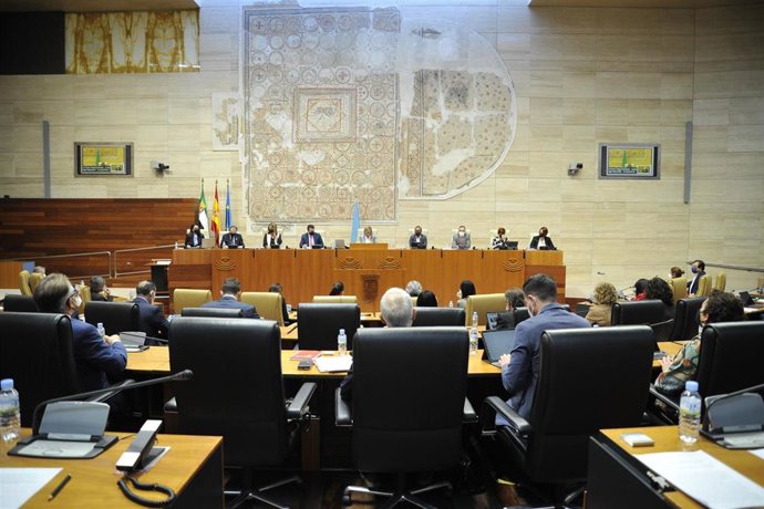 Pleno de la Asamblea de Extremadura