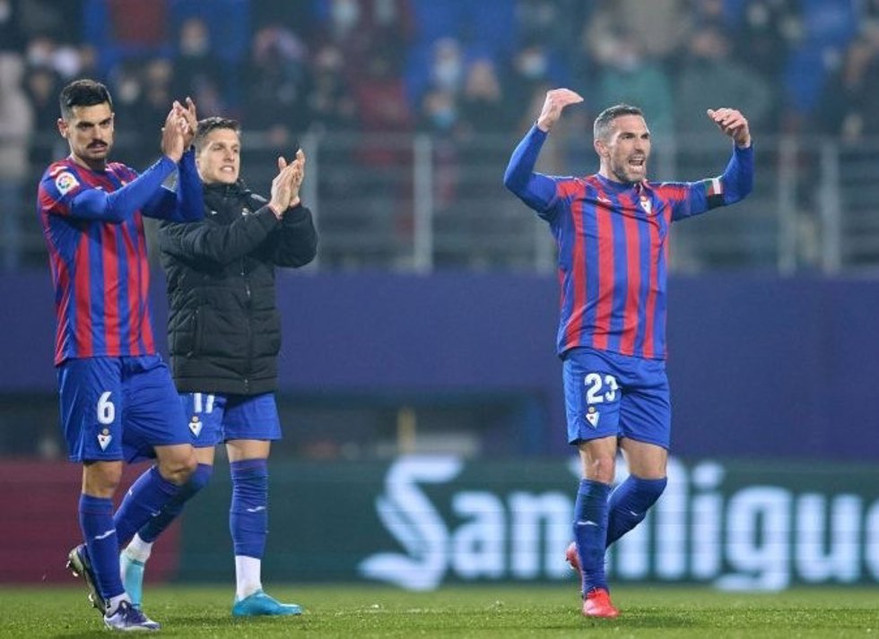 Archivo - El Eibar se coloca líder de la Liga SmartBank en la jornada 25