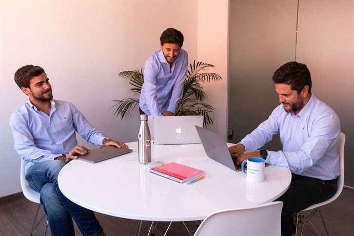 Alex Martínez, Pablo Salinas y Ricard Luquero